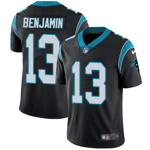Nike Panthers #13 Kelvin Benjamin Black Team Color Men's Stitched NFL Vapor Untouchable Limited Jersey - Click Image to Close